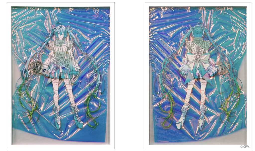 廣瀬祥子による初音ミク作品《Blueprint of the Future Singer - Hatsune Miku Live in Shibuya 2039》
