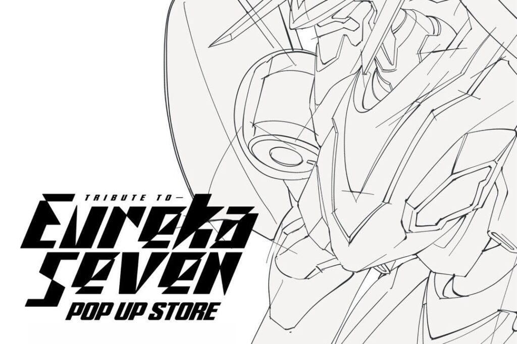 「Tribute to Eureka Seven POP UP STORE in 福岡」開催告知ビジュアル