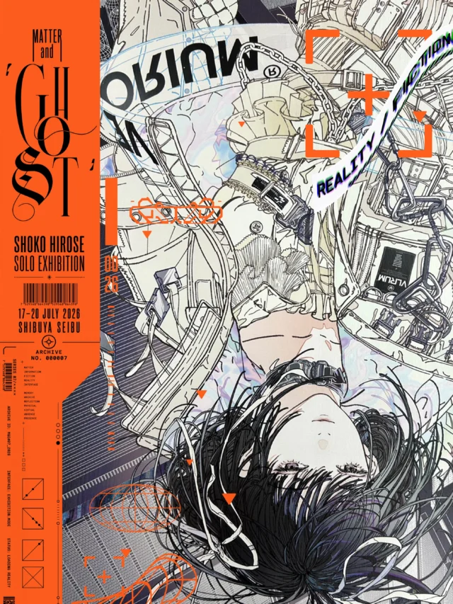 【お知らせ】
7/17(金)〜7/20(月・祝)、西武渋谷店様(@shibusei_seibu_shibuya )にて、廣瀬祥子 個展「Matter and “Ghost”」を開催させていただきます！

本展では、抽象油彩の上に印刷を重ね、さらに油彩で描写を加えた作品や、半立体的なレイヤーを重ねた作品など、情報と物質、虚構と現実が交錯する視覚体験をテーマとした新作を展示いたします。

ぜひ現物をご覧いただけましたら嬉しいです！よろしくお願いいたします🙏✨

━━━━━━━━━━━━━━

廣瀬祥子 個展「Matter and “Ghost”」

会期
2026年7月17日(金)〜7月20日(月・祝)

時間
11:00〜20:00
※最終日は18:00閉場
※最終入場は各日閉場30分前まで

会場
西武渋谷店 モヴィーダ館6F
東京都渋谷区宇田川町21-1

入場料
大人：1,400円
高校生：800円
中学生以下：無料

※「イラストレーターの仕事展2026」会場内にて開催

━━━━━━━━━━━━━━

[Announcement]
Shoko Hirose Solo Exhibition “Matter and ‘Ghost’” will be held at Seibu Shibuya (@shibusei_seibu_shibuya ) from July 17 to July 20, 2026.

The exhibition presents new works that layer digital imagery with abstract oil painting, additional oil-painted details, resin, glitter, and semi-sculptural structures. The works explore contemporary visual experiences where information and matter, fiction and reality, intersect.

I would be delighted if you could experience the works in person. Thank you for your support! ✨

━━━━━━━━━━━━━━

Shoko Hirose Solo Exhibition
“Matter and ‘Ghost’”

July 17 (Fri) – July 20 (Mon, public holiday), 2026
11:00–20:00
*Closes at 18:00 on the final day.
*Last admission is 30 minutes before closing.

Venue
Seibu Shibuya, Movida Building 6F
21-1 Udagawacho, Shibuya-ku, Tokyo

Admission
Adults: ¥1,400
High school students: ¥800
Free for junior high school students and younger

*Presented within “Illustrator no Shigoto Ten 2026.”

#ContemporaryArt
#ContemporaryPainting
#SoloExhibition
#JapaneseArtist
#workinprogress