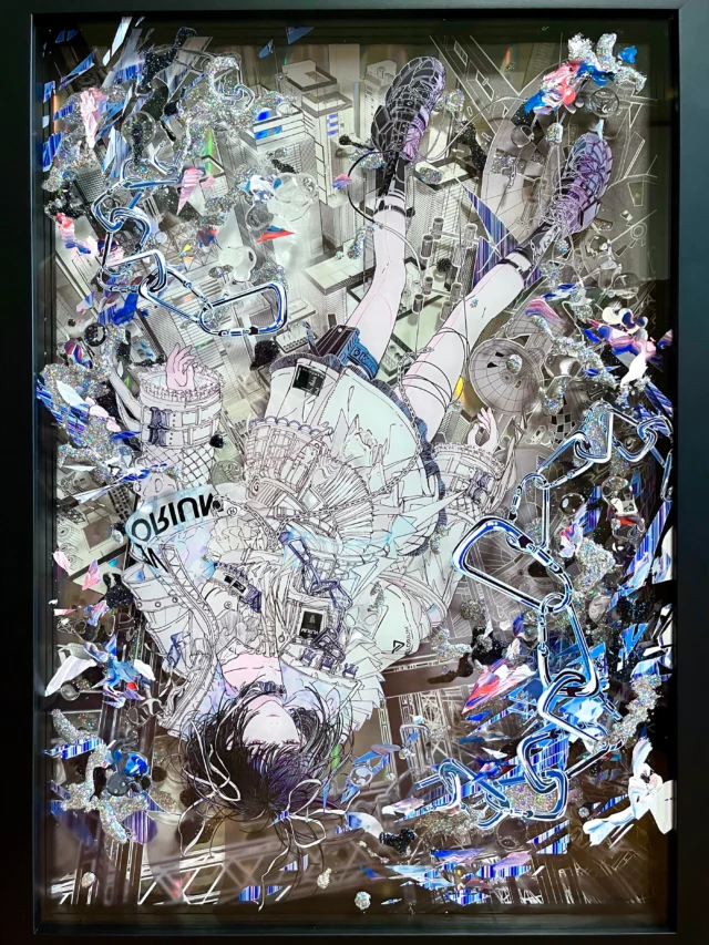 【お知らせ】

8/31(月)〜9/6(日)に銀座にてArtBrikka様(@artbrikka)主催で開催される三人展「あいだの風景」に、作品を展示させていただきます！🙏✨

今回は、こちらの作品を含む数点を展示予定です！

画像後半には、こちらの作品を構成しているデジタルデータの一部も掲載しましたので、あわせてご覧いただけますと幸いです…！👀✨

お近くにお越しの際は、ぜひ会場にて作品をご覧いただけますと嬉しいです！
何卒よろしくお願いいたします🙏✨

━━━━━━━━━━━━━━

三人展「あいだの風景」

【会期】
2026年8月31日(月)〜9月6日(日)
12:00〜19:00
※初日は14:00開場、最終日は16:00まで

【会場】
WABI-和・美-(ワビ) 2F
〒104-0061
東京都中央区銀座4-11-5

【入場料】
無料

【主催】
ArtBrikka

▼詳細はこちら▼
https://artbrikka.com/blogs/イベント/aidanofukei-group-exhibition

━━━━━━━━━━━━━━

【Exhibition Announcement】

I will be exhibiting several works in the three-person exhibition “Aida no Fukei,” organized by ArtBrikka (@artbrikka ), in Ginza from August 31 to September 6! 🙏✨

Several of my works, including the piece featured in this post, will be on view at the exhibition.

In the latter part of this carousel, I’ve also included some of the digital elements used to construct this work, so I hope you’ll take a look at those as well…! 👀✨

If you’re in the area, I’d be very happy if you could stop by and see the works in person!
Thank you so much for your support 🙏✨

━━━━━━━━━━━━━━

Three-Person Exhibition “Aida no Fukei”

【Dates】
August 31 – September 6, 2026
12:00–19:00
※Opening at 14:00 on the first day / Closing at 16:00 on the final day

【Venue】
WABI-和・美-(Wabi) 2F
4-11-5 Ginza, Chuo-ku,
Tokyo 104-0061, Japan

【Admission】
Free

【Organized by】
ArtBrikka

▼More details▼
https://artbrikka.com/blogs/イベント/aidanofukei-group-exhibition

━━━━━━━━━━━━━━

#ArtBrikka
#あいだの風景
#廣瀬祥子
#現代アート
#ContemporaryArt